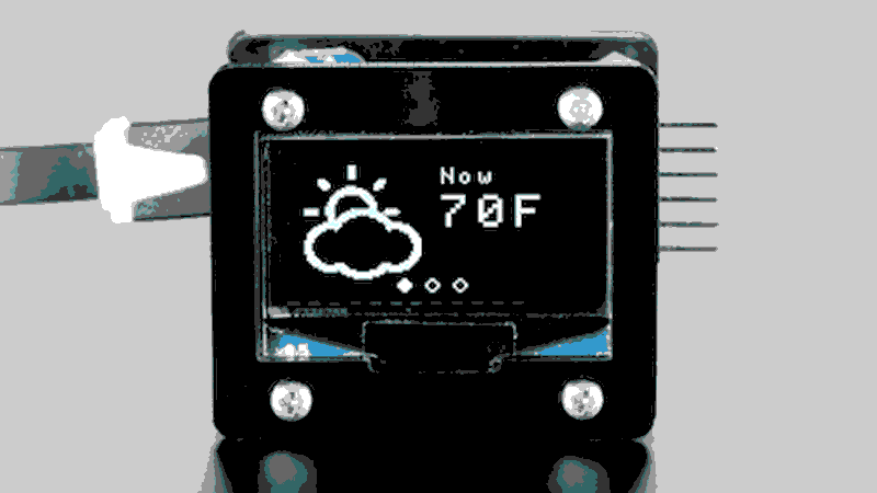 Weather Display Watch with Arduino