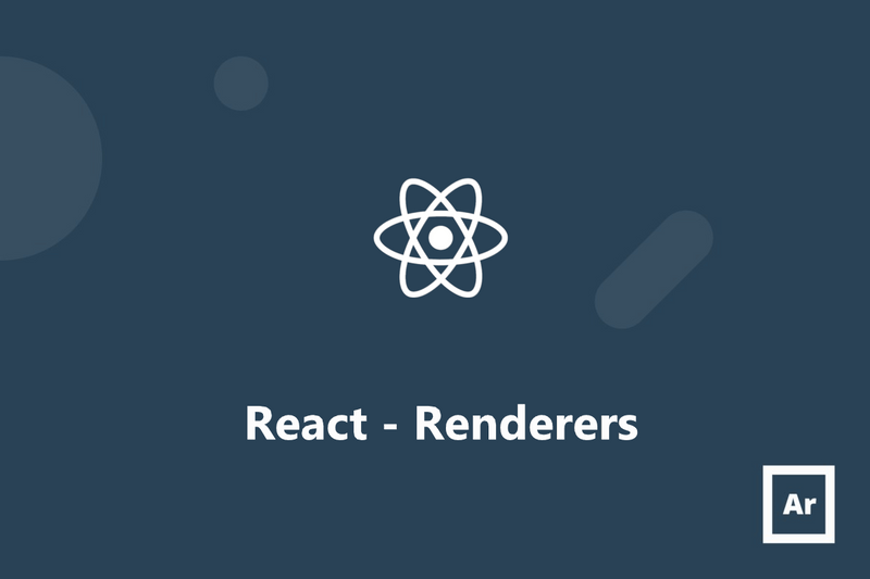 React renderers, react everywhere?