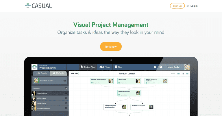 Project Management Software - Casual