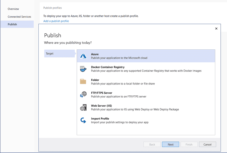Deploy the application to Azure